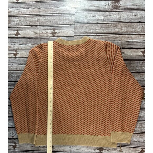 Disney X Coach 100% wool Ski Mickey Mouse Sweater sz XL color brown NWOT $500 - Picture 9 of 9